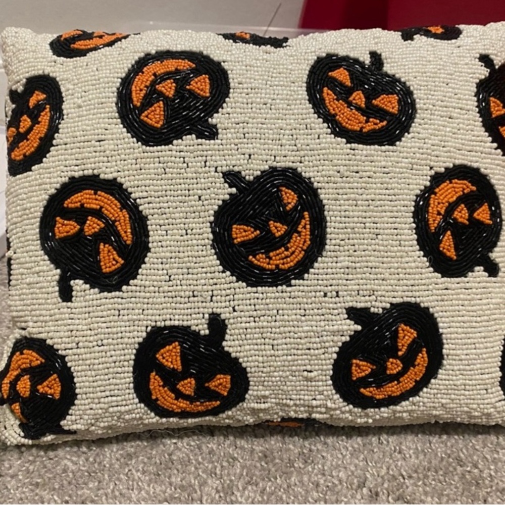 Jack O Lantern Pillow